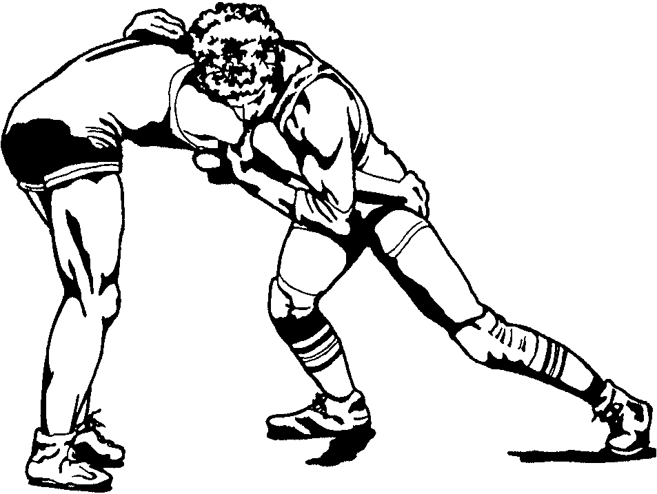 high school wrestling drawings