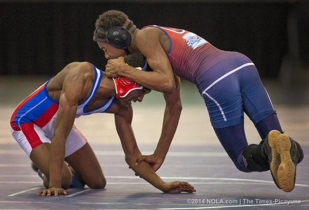 Rae Juan Marbley among New Orleans area standouts on Day 1 of 2014 LHSAA Wrestling State Championships: Video